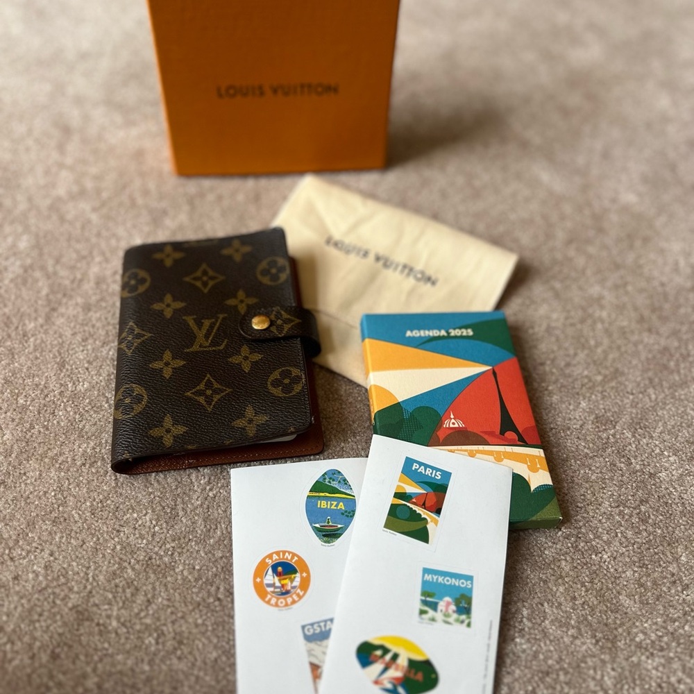 Louis Vuitton Brown Monogram Agenda ONLY